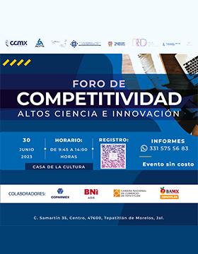 Cartel del Foro de Competitividad "Altos, Ciencia e Innovación"