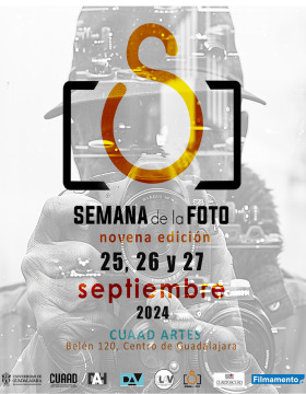 Cartel del IX Semana de la Foto