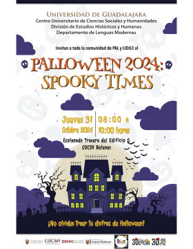 Cartel de Palloween 2024: Spooky times