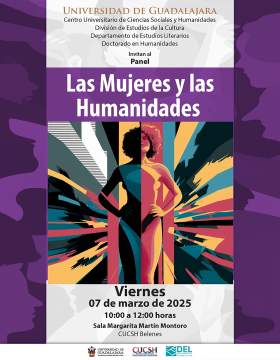 Cartel del Panel: Las mujeres y las humanidades