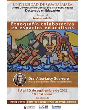 Cartel del Seminario-Taller: Etnografía colaborativa en espacios educativos