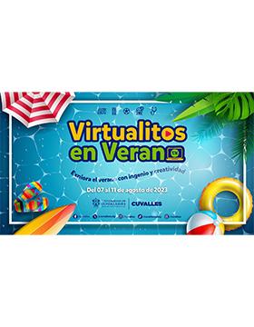 Cartel de Virtualitos en verano