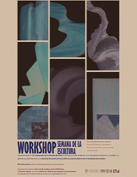 Cartel del Workshop Semana de la Escultura