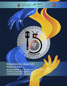 Cartel del XV Jornadas Académicas de Periodismo 2023