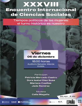 Cartel del XXXVIII Encuentro Internacional de Ciencias Sociales