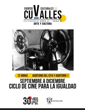 Cartel del Ciclo de cine para la igualdad