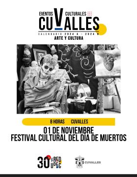 Cartel del Festival Cultural de Día de Muertos