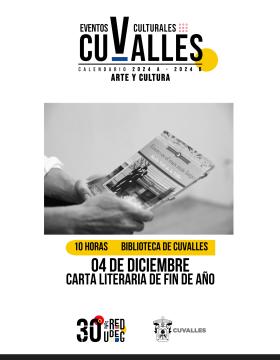 Cartel de la Carta literaria de fin de año