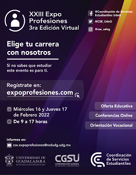 XXIII Expo Profesiones. 3ra Edición Virtual