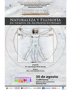 Conferencia Naturaleza y filosofía en tiempos de antropocentrismo