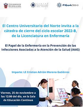 Conferencia El papel de la enfermería en la prevención de las infecciones asociadas a la atención de la salud (IAAS)