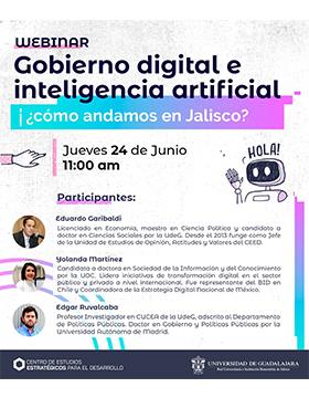 Webinar: Gobierno digital e inteligencia artificial