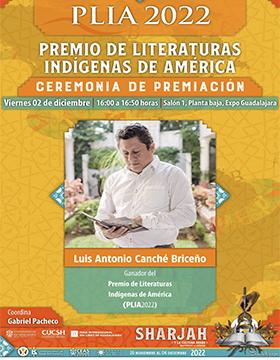 Ceremonia de premiación del Premio de Literaturas Indígenas de América