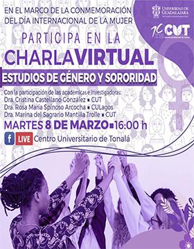 Charla virtual: Estudios de género y sororidad