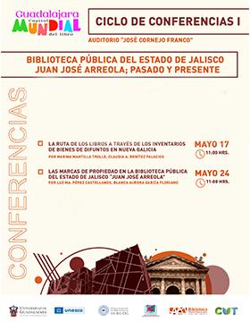 Ciclo de conferencias I de la Biblioteca Pública del Estado de Jalisco