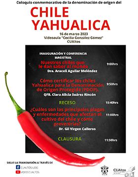 Coloquio conmemorativo de la denominación de origen del Chile Yahualic
