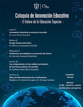 Coloquio de Innovación Educativa "El futuro de la educación superior"