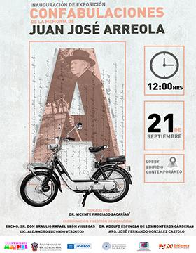 Inauguración de la exposición Confabulaciones de la memoria de Juan José Arreola