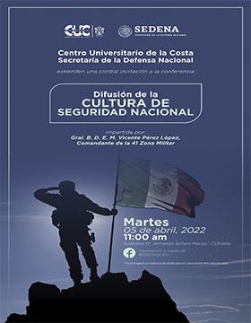 Conferencia: Difusión de la Cultura de Seguridad Nacional