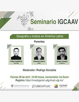 Conferencia: Geografía y música en América Latina