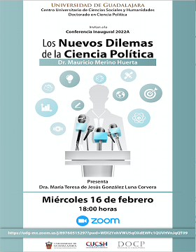 Conferencia: Los nuevos dilemas de la ciencia política