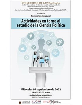 Conferencia inaugural Actividades en torno al estudio de la Ciencia Política