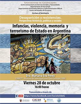 Conferencia Infancias, violencia, memoria y terrorismo de Estado en Argentina