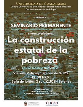 Conferencia La construcción estatal de la pobreza