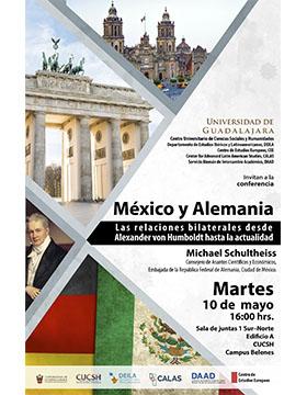 Conferencia: México y Alemania. Las relaciones bilaterales desde Alexander von Humboldt hasta la actualidad