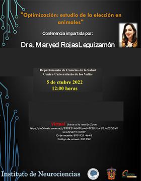 Conferencia: Optimización: Estudio de la elección en animales