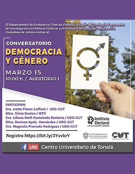 Conversatorio: Democracia y género