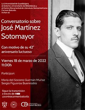 Conversatorio sobre José Martínez Sotomayor