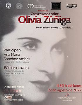 Conversatorio sobre Olivia Zúñiga por el aniversario de su natalicio
