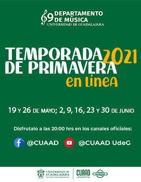 Temporada de Primavera 2021 en línea