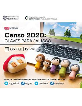Webinar: Censo 2020: Claves para Jalisco
