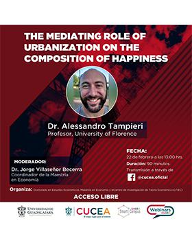 Webinar: The mediating role of urbanization on the composition of happiness