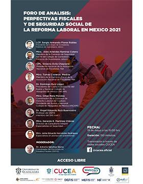  Foro de Análisis: Perspectivas Fiscales y de Seguridad Social de la Reforma Laboral en México 2021
