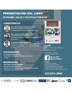 Presentación del libro: "Economía, salud y políticas públicas"