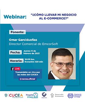  Webinar: ¿Cómo llevar mi negocio al e-commerce?