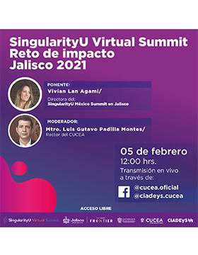 Webinar: SingularityU Virtual Summit Reto de Impacto Jalisco 2021