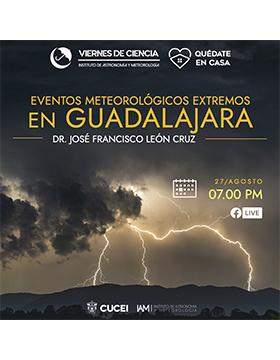 Conferencia: Eventos meteorológicos extremos en Guadalajara