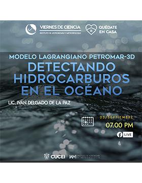 Conferencia: Modelo Lagrangiano Petromar-3D. Detectando hidrocarburos en el océano