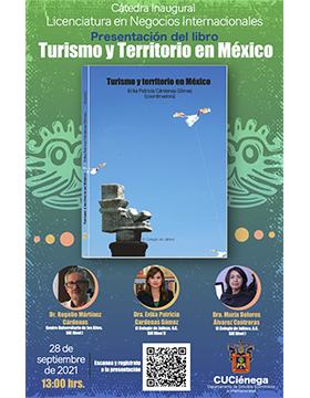 Presentación del libro: “Turismo y Territorio en México”