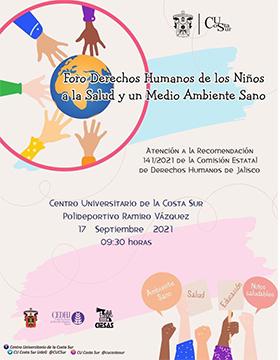 Foro Derechos Humanos de los Niños a la Salud y un Medio Ambiente Sano