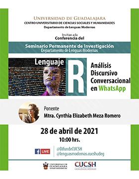 Conferencia: Análisis Discursivo Conversacional en WhatsApp