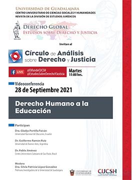 Videoconferencia: Derecho Humano a la Educación