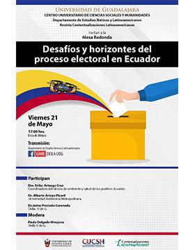 Mesa redonda: Desafíos y horizontes del proceso electoral en Ecuador