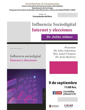 Presentación del libro: Influencia sociodigital. Internet y elecciones