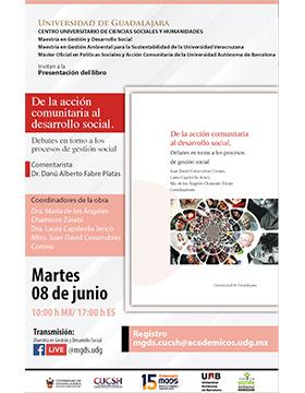 Presentación del libro: De la acción comunitaria al desarrollo social. Debates en torno a los procesos de gestión social