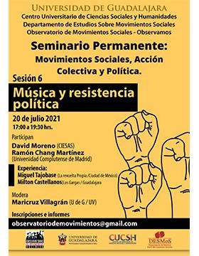 Seminario Permanente: Movimientos Sociales, Acción Colectiva y Política. Sesión 6